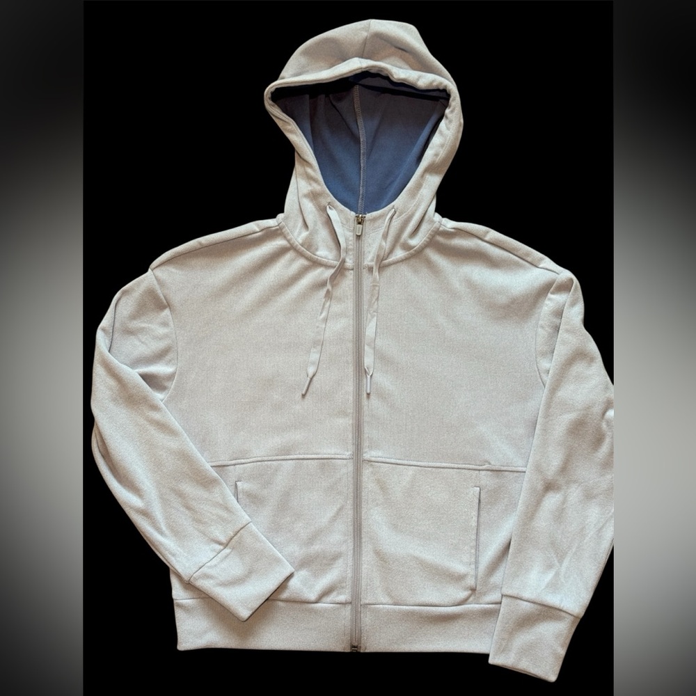 Reebok Baby Blue Super Soft Zip Up Scuba Hoodie NWOT